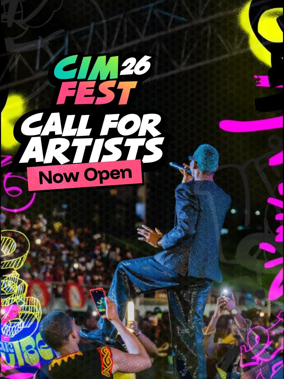 CIMFEST26 artists performing on stage